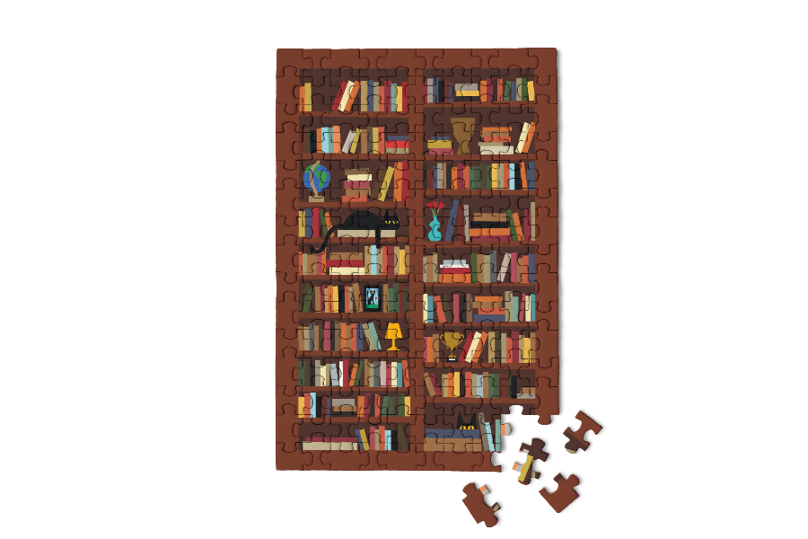MicroPuzzle- Bookcase