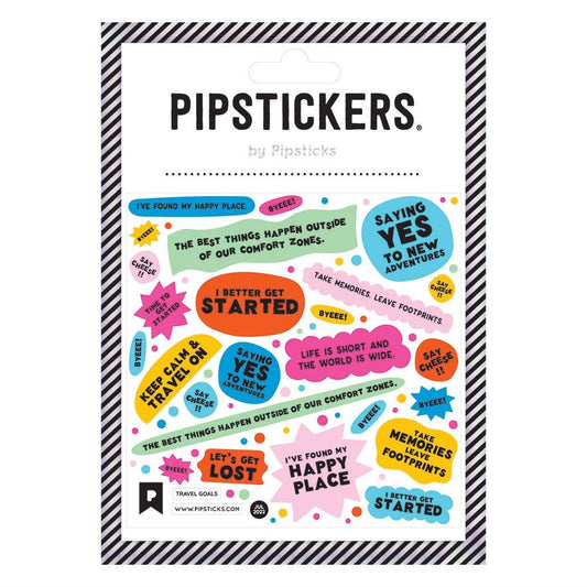 Travel Goals Stickers