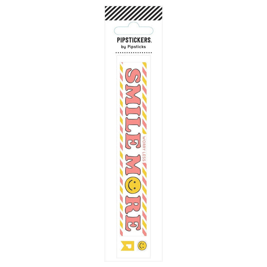 Smile More Stickers