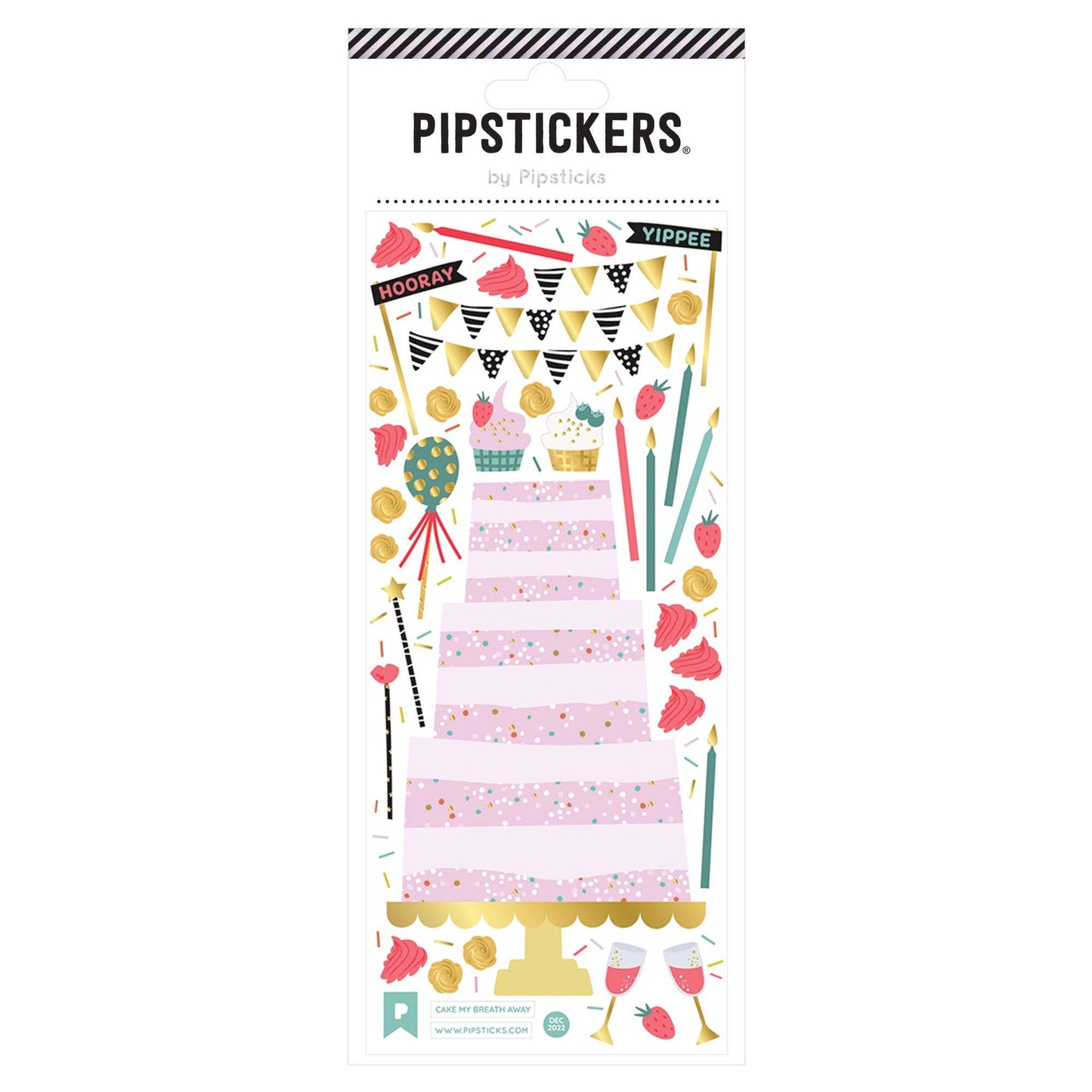 Cake My Breath Away Stickers
