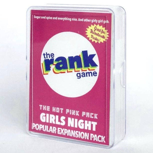 The Rank Game- Expansion & Standalone Pack: Girls Night (Hot Pink Pack)