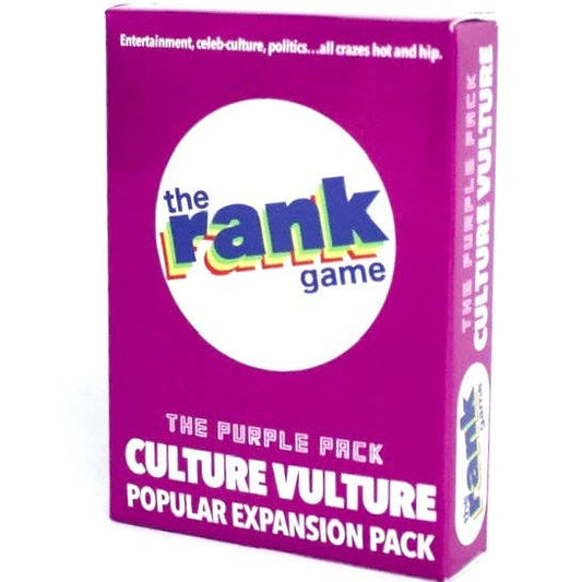 The Rank Game- Expansion Pack: Culture Vulture (Purple Pack)