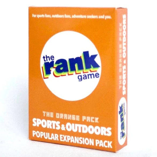 The Rank Game- Expansion Pack: Sports & Outdoors (Orange Pack)