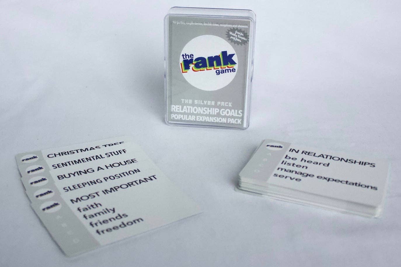 The Rank Game- Expansion & Standalone Pack: Relationship Goal