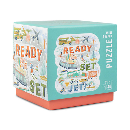Mini Jigsaw Puzzle- Ready. Set. Jet!