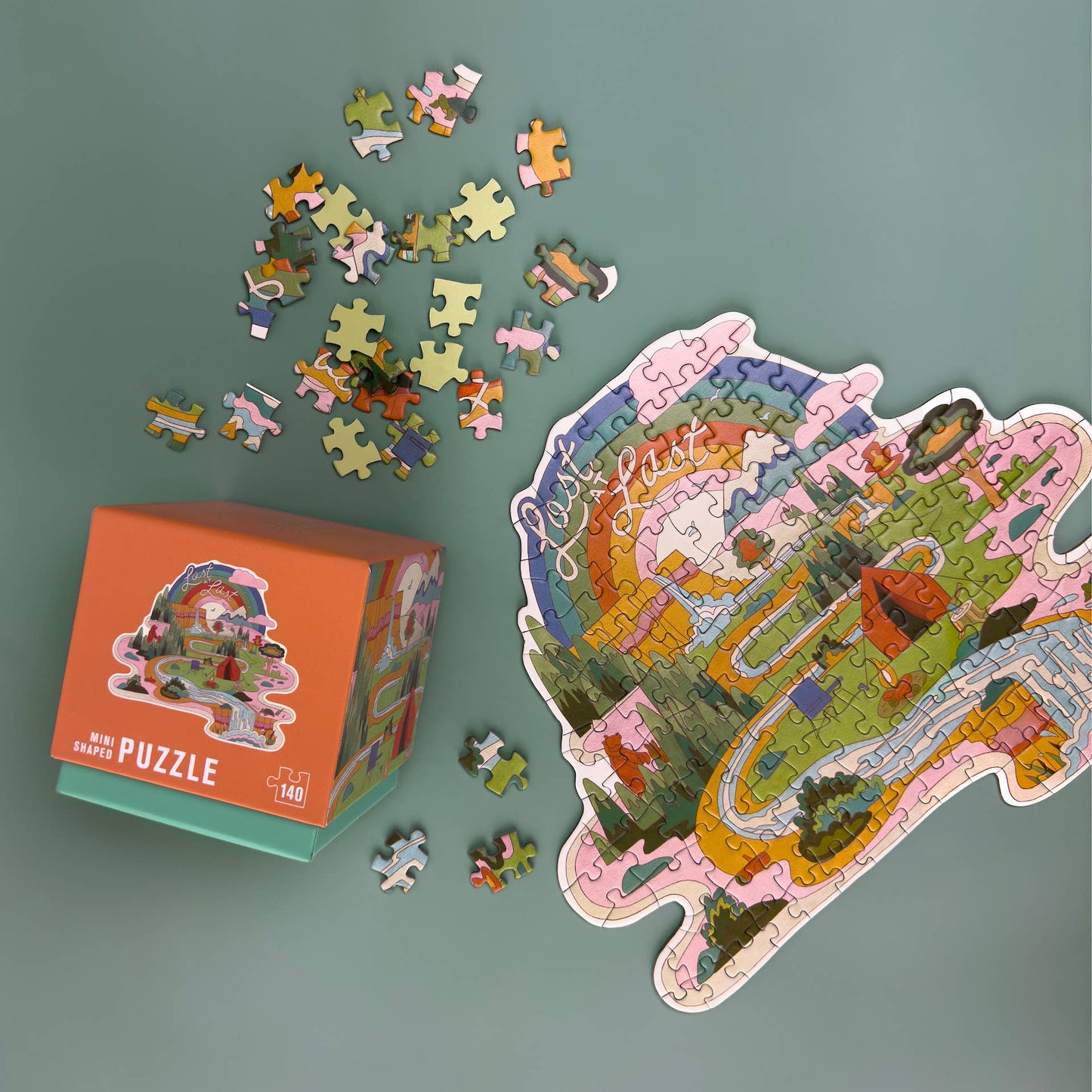 Mini Jigsaw Puzzle- Lost at Last
