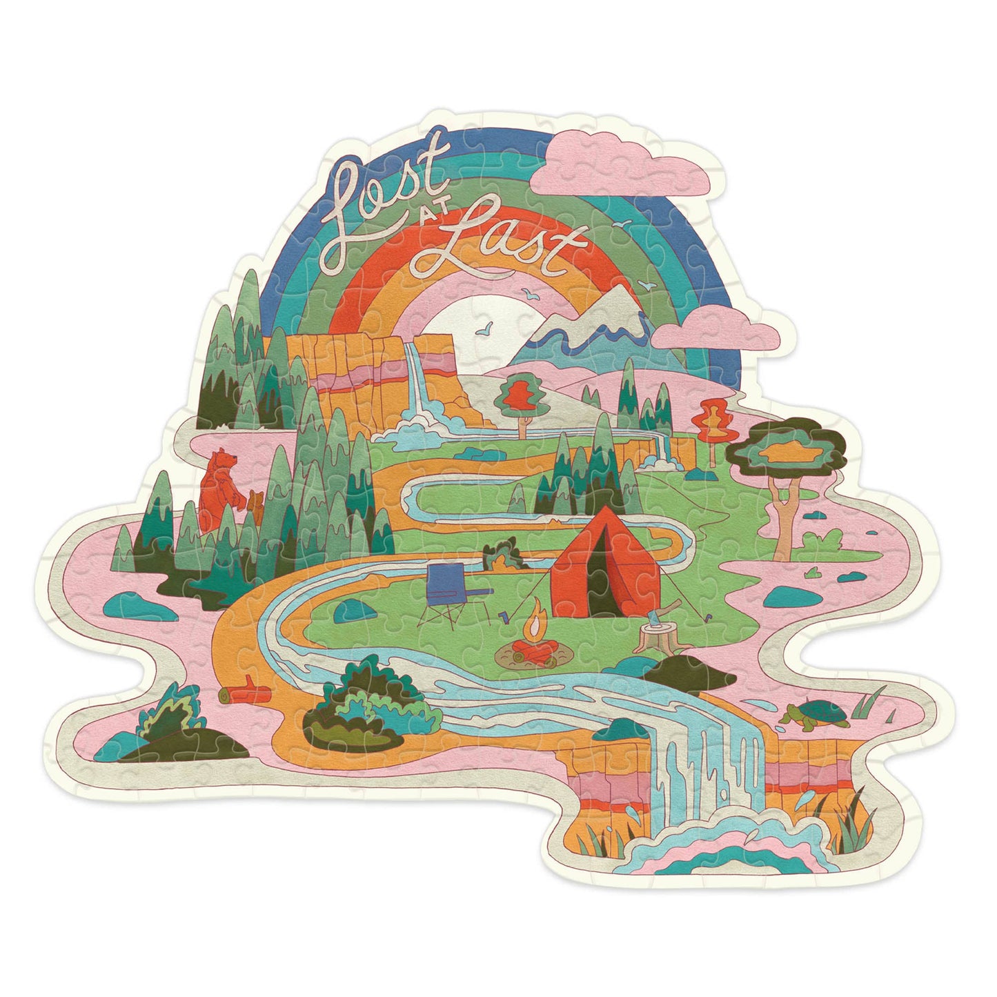 Mini Jigsaw Puzzle- Lost at Last