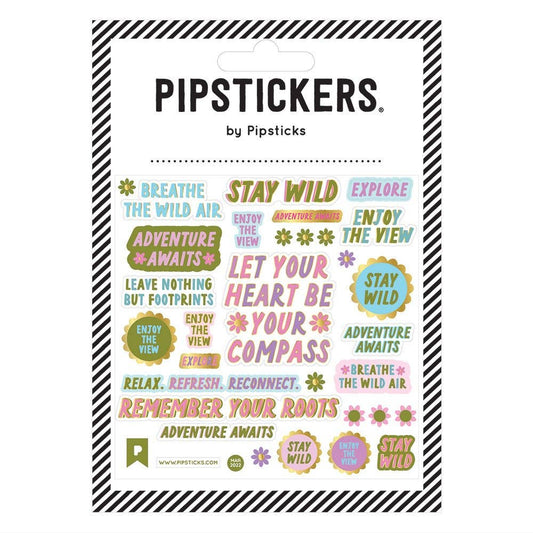 Reconnect With The Earth Stickers