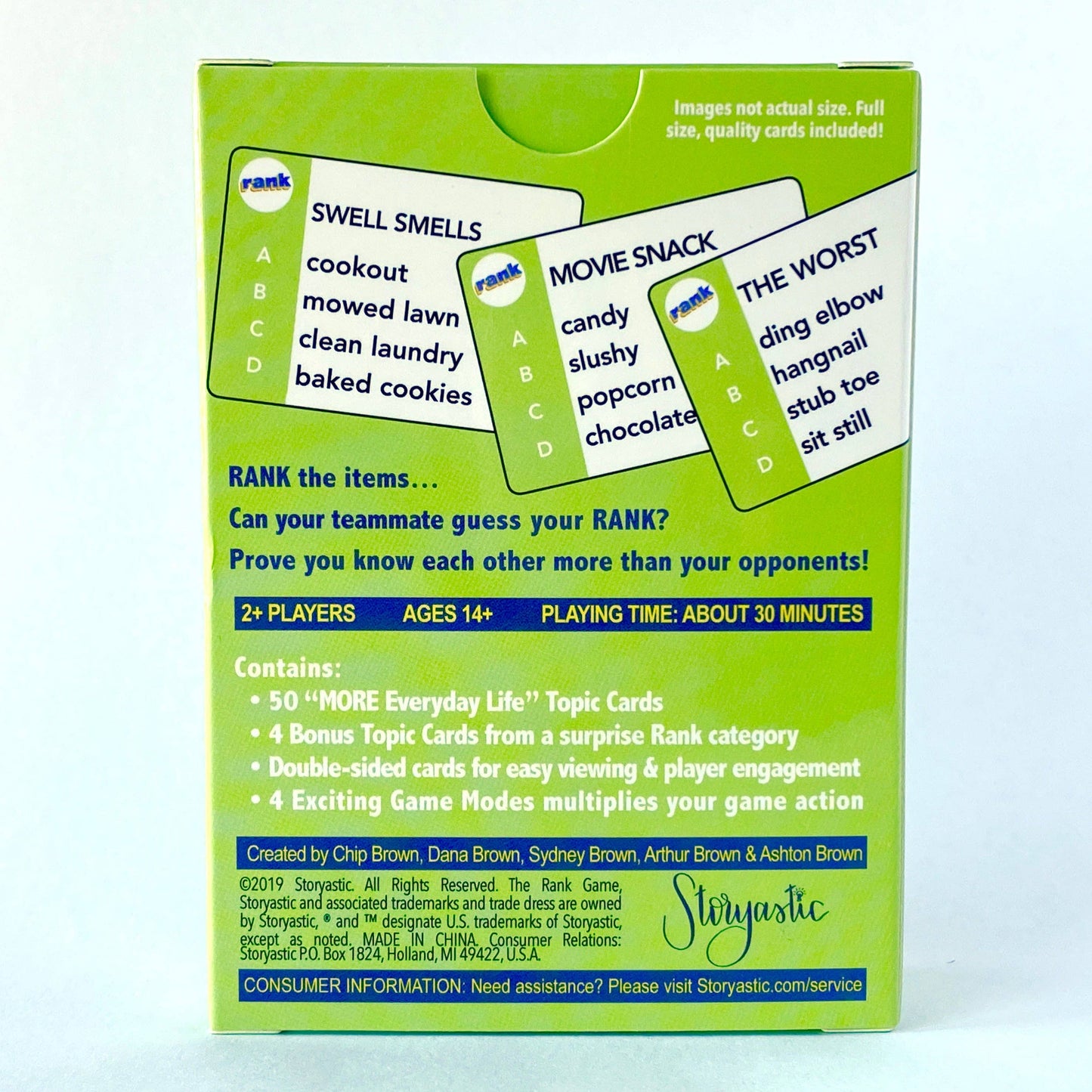 The Rank Game- Expansion Pack: MORE Everyday Life (Mint Pack)