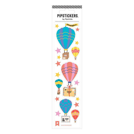 Fuzzy Air Mail Stickers