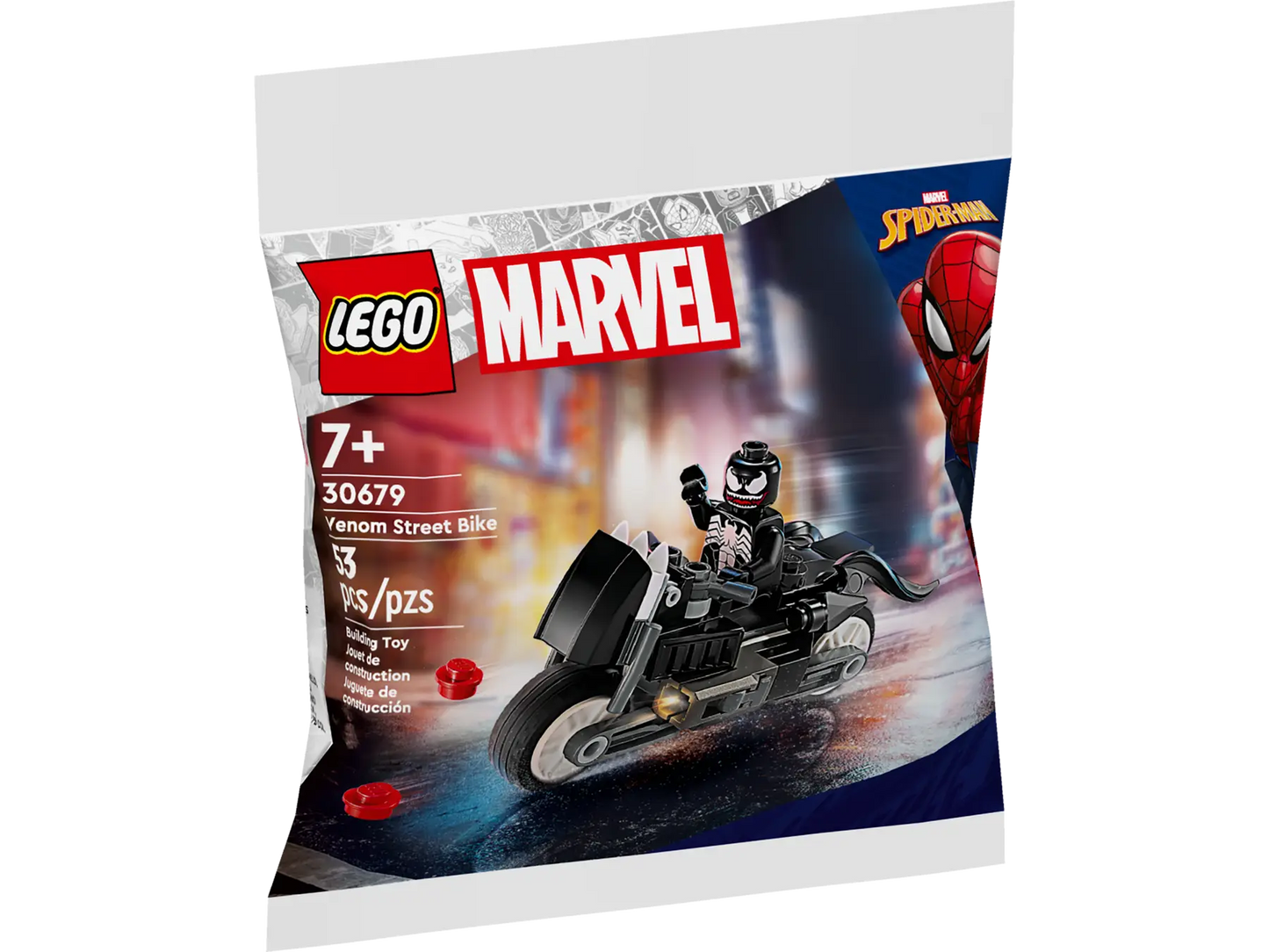 LEGO® Marvel Venom Street Bike 7+ | #30679| 53 pieces