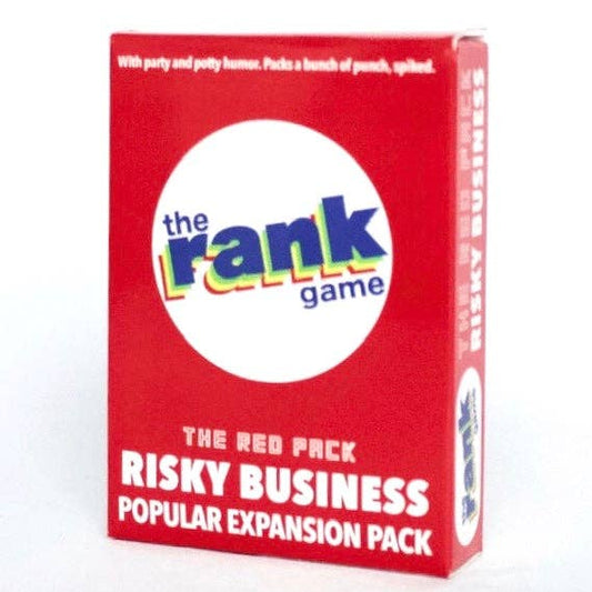 The Rank Game- Expansion Pack: Risky Business (Red Pack)