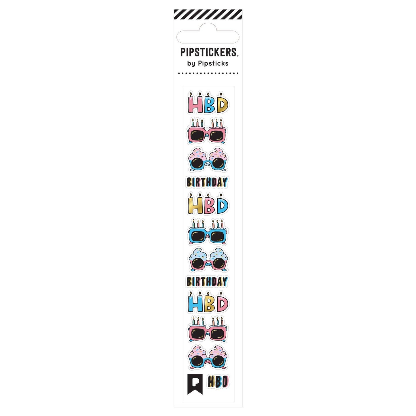 Happy Birthday Minis Stickers