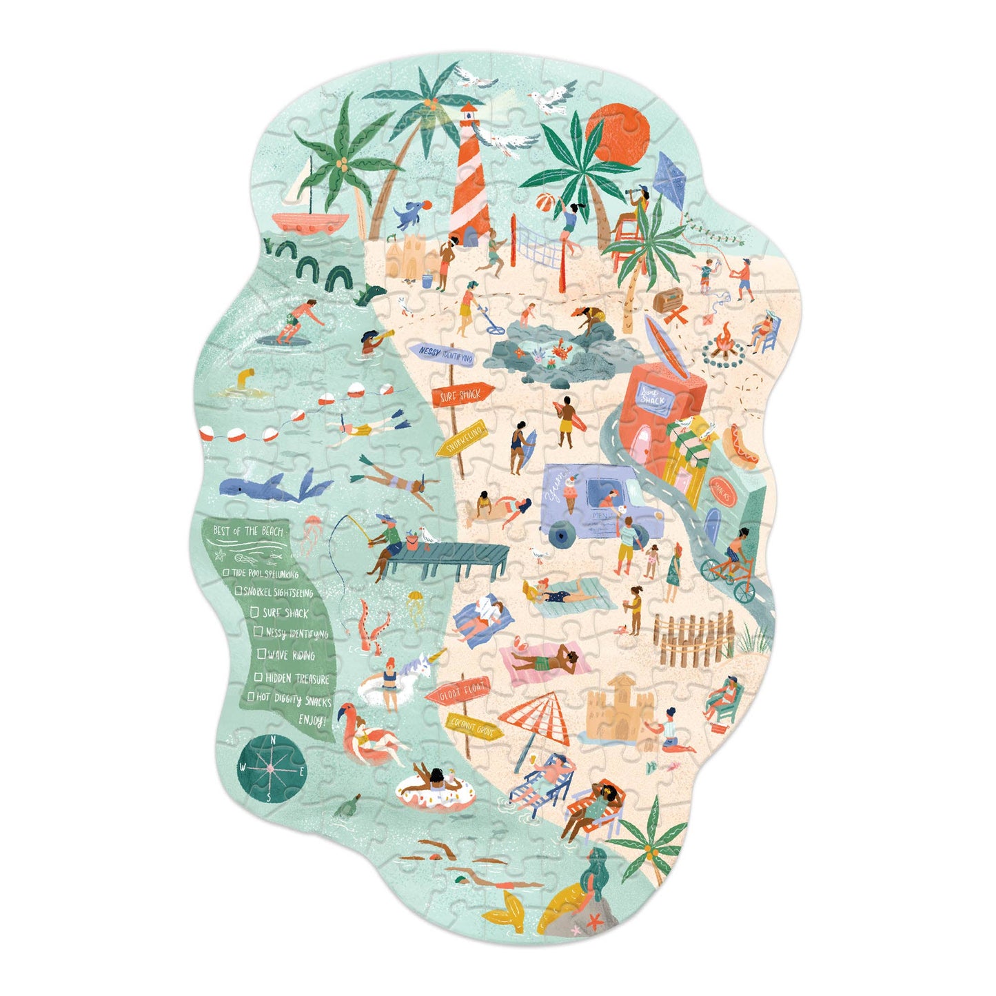 Mini Jigsaw Puzzle- Fun in the Sun