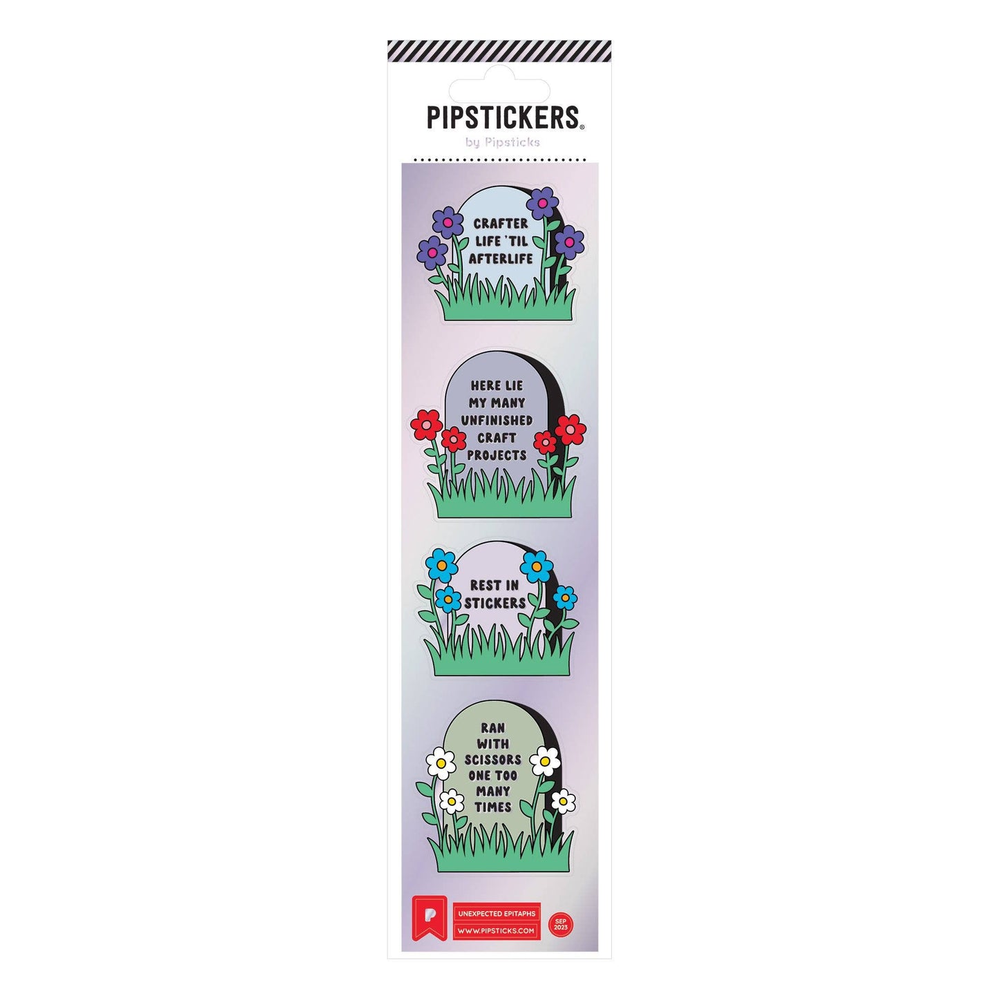Unexpected Epitaphs Stickers