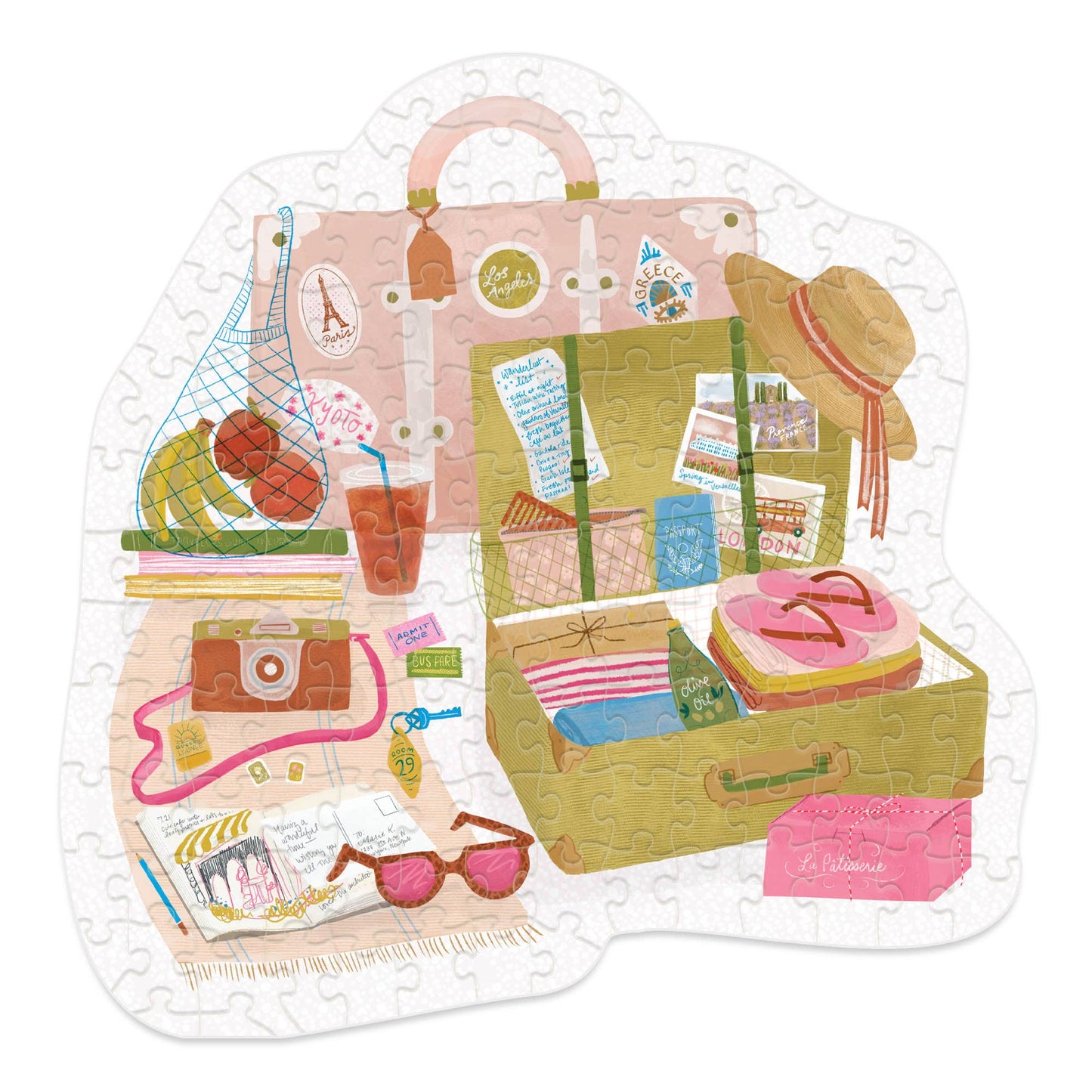 Mini Jigsaw Puzzle- Packed to Wander