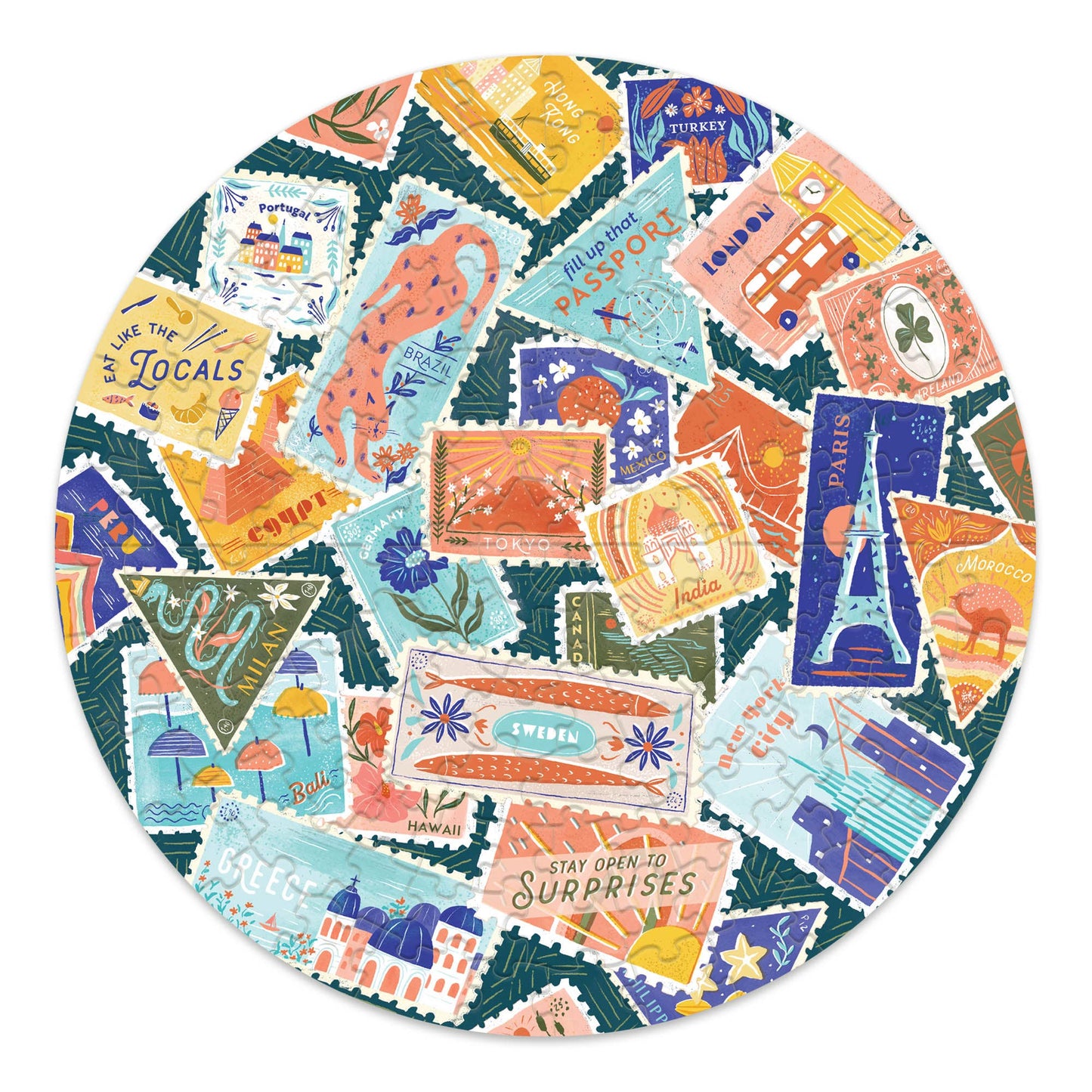 Mini Jigsaw Puzzle- Well Traveled