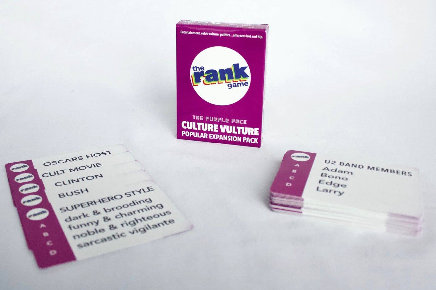 The Rank Game- Expansion Pack: Culture Vulture (Purple Pack)